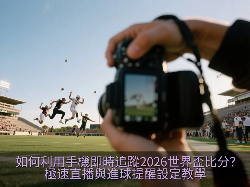 如何利用手機即時追蹤2026世界盃比分？極速直播與進球提醒設定教學
